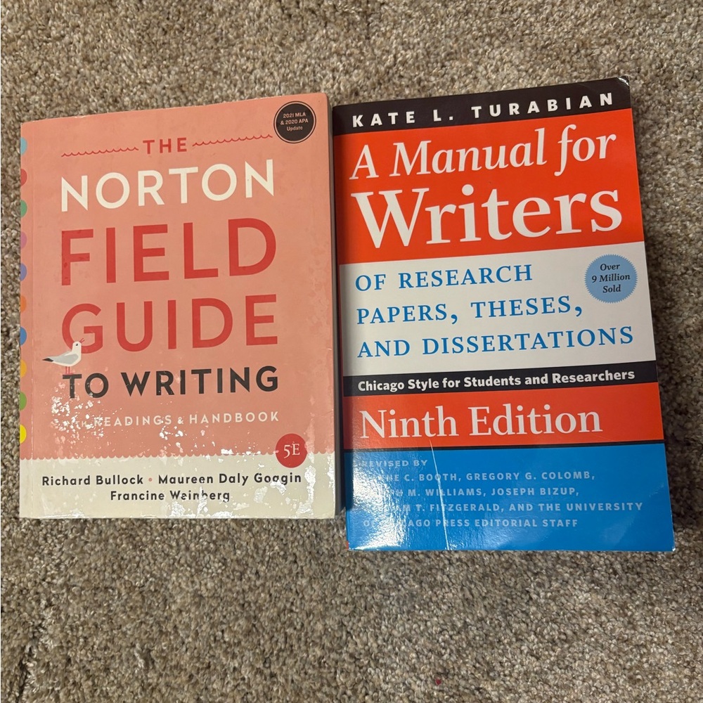 The Norton Field Guide to Writing & A Manual for Writers